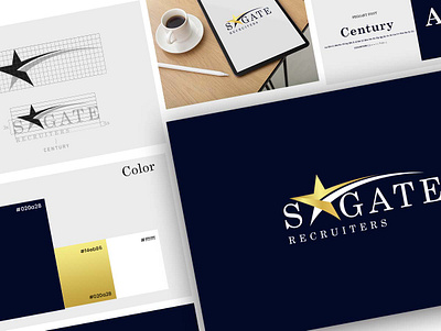Stargate - Brand Identity branding design graphic design illustration logo typography vector webdesign website
