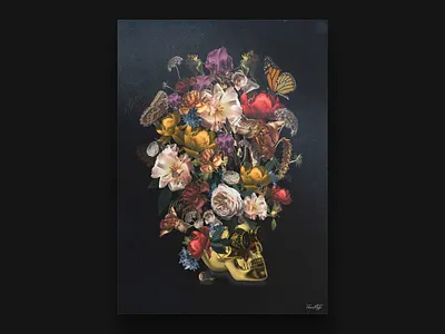 Your Mind Is Like A Garden adobe artwork christian christian design composition design digital art god jesus photoshop poster poster art poster design posters surreal surrealism