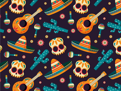 Dia de muertos background day of the dead dia de los muertos dia de muertos halloween holiday mexico pattern skeleton