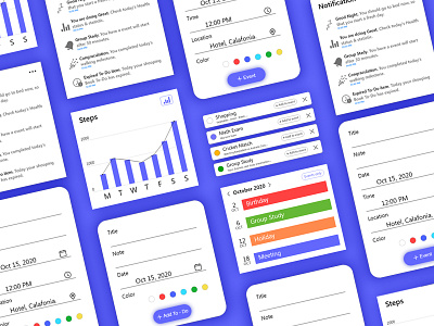 Task Management Tools app design application calendar notification notification center task management ui uidesign uiux user experience user interface design userinterface ux ux design vector web design webapp webapp design webdesign xd ui kit