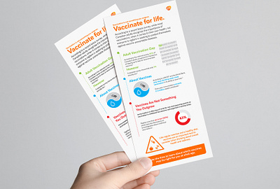 Vaccine Infographics design graphic design infographics pamphlet