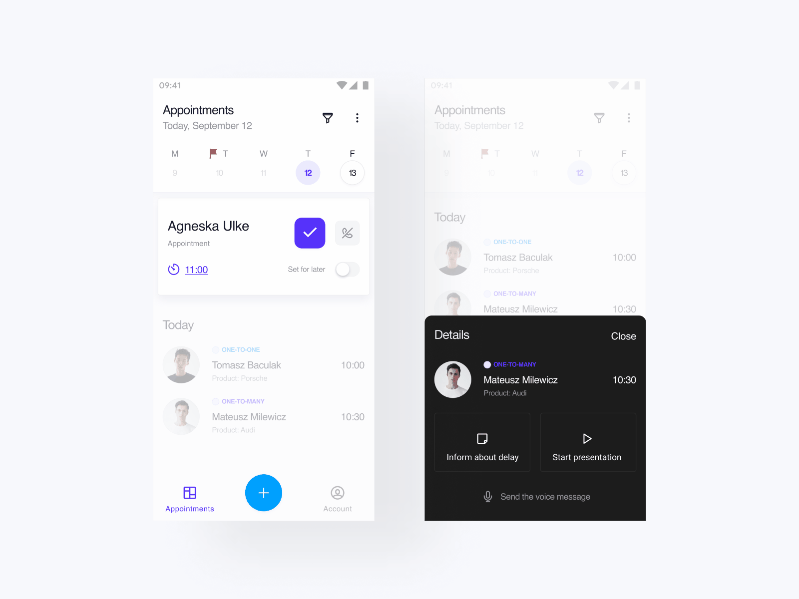 UI Elements - Proposal app elements mobile ui