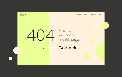 Daily UI 008 // 404 Page 404 404 page dailyui dailyui 008 dailyuichallenge errorpage ui webdesign website