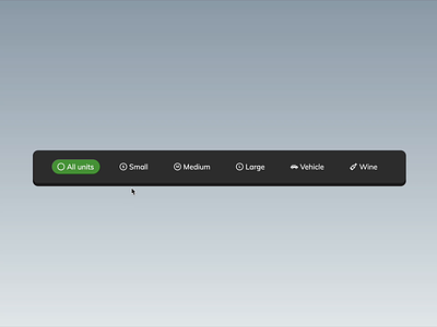 Tab bar navigation for web app animation design interaction interface layout minimal tab bar ui ux webdesign