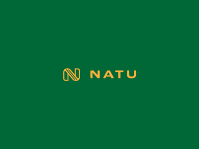 Natu brand identity concept brand branding design process environment design identity logo logo design logotype nature nature logo