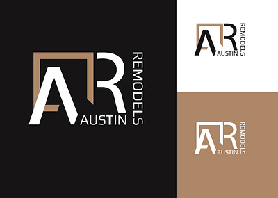 Austinremodels logo branding design illustration logo typography vector