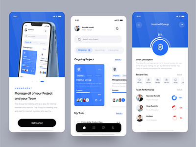Si Paling⚡ - Project Management Apps by Reyza ⚡ on Dribbble