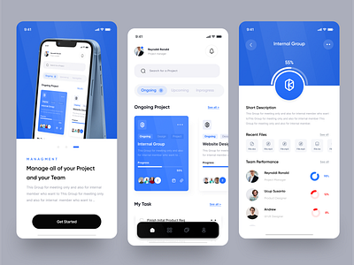 Si Paling⚡ - Project Management Apps by Reyza 😎 on Dribbble