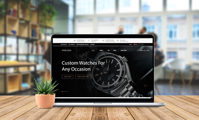 Luxury Watch Website black black white buy cards design design shop graphicdesign online shop online store photoshop shop shopping ui ui desgin ux design watch watches