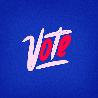 Vote logo new york typeface typography vote