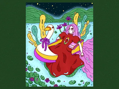 Could be a Curse abstract art character character design design drawing illustration line art