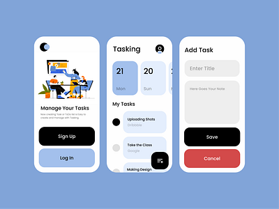 Tasking: A Task Manager App Design