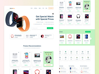 Ecommerce Landing Page ecommerce figma landing page ui ux