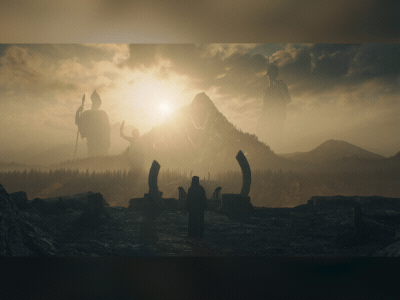Parallel Dimensions - Motion 3d c4d cg environment design fog lighting modeling mograph mood mountain octane textures