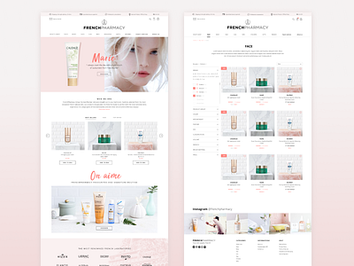 Beauty shop e commerce app e commerce design e commerce shop ecommerce landingpage shopping app shopping cart website