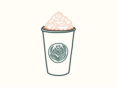 Pumpkin Spice Latte artwork branding children book illustration color color palette design fine art illustration stationery design vector