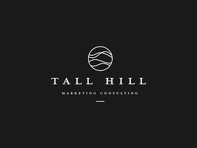 Logo design for Tall Hill agency consulting hill icon logo marketing strategy tall