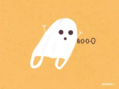 Boooo boo cute eco ecology greenpeace halloween illustration plastic plastic bag plastic polution zero waste