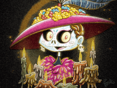 Catrina 2020 animation catrina children book illustration children illustration day of the dead dia de muertos illustration tradition