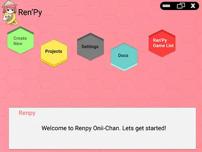 Renpy Redesign anime game kawaii manga onii chan otaku pygame python reading redesign renpy senpai visual novel wuxia