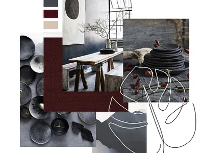 Interior Decor Moodboard design interior decor interior decoration interiordesign moodboard