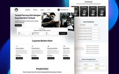 Urban Men’s Essentials 🧔 | Paja Barbershop UI/UX Case Study barbershop figma grooming onlinebooking ui userexperience