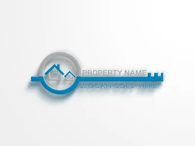 Real estate logo-Construction logo-Property logo graphic design real estate logo design