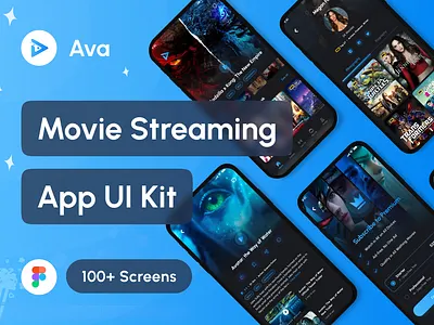 🎬 Streaming Movie App UI Kit appdesign appui branding darkmode entertainmentapp figmadesign figmatemplate graphic design landingpage lightmode mobileappdesign mobiledesign mobileui movieapp movieappui premiumdesign prototyping streamingapp uikit uxdesign