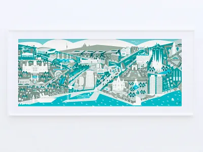BCN barcelona bcn design graphic illustration illustrator map