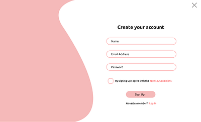 Sign Up Screen