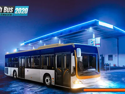 Coach Bus Simulator 2020 app art design game art game ui graphic design icon illustration ui ux