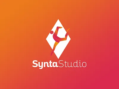 SyntraStudio art branding design flat illustration logo