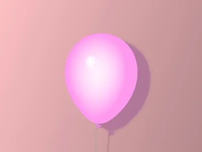 Balloon design graphic design illustration illustrator realistic 3d vector web