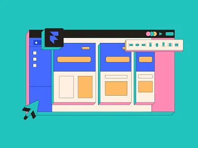 On learning how to use Framer editorial framer illustration medium vector