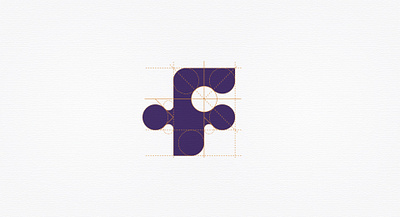 Facilita - Grid brand identity branding grid icon logo