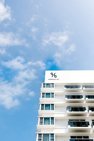 Homesuite' art direction brand brand design brand identity branding design graphicdesign hospitality identity design logo logodesign visual identity