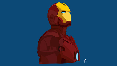 Iron Man Mark 3 3000 avengers avengersendgame design heroes illustration iron man ironman marvel minimal tonystark wall art wallpaper