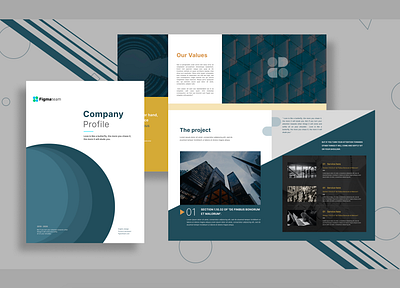 company profile clean company companyprofile concept design dribbble graphicdesign profile ui uidesign ux uxdesign