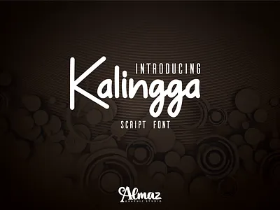 Kalingga creative font font awesome font design fonts handmadefont modernfont sans serif sanserif script font script lettering simple font
