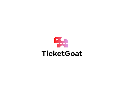 TicketGoat Logo animal branding animal logo clever animal logo goat goat logo icon logo logo logomark logos