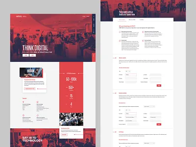 HITEX 2020 Web Design erbil exhibition minimal redesign technology ui ui design uiux ux web design webdesign website