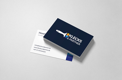 Business card brand brand design brand design berlin brand designer brand identity branding business card business cards businesscard klecks logo logo design logo designer logodesign logotype painter