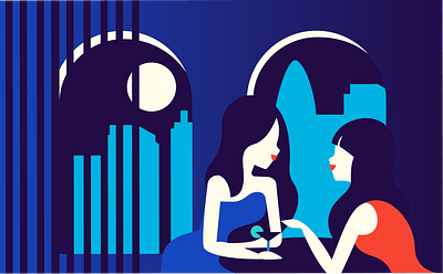 Beauty Series 02 branding colourful flat flatdesign illustration illustrator vector