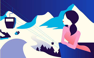 Beauty Series 03 branding colour colourful flat flatdesign illustration ui vector