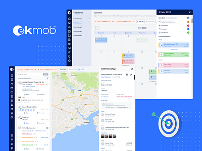 Web Dashboard UI UX Design for Ekmob dashboard dashboard design dashboard ui design map maps platform design product design sales sales dashboard salesforce ui ui design ui ux ui ux design ux ux design web web design website design