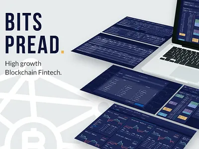 Bitspread finance app finances financial app fintech ui design ux ui ux design web web design