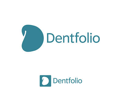 Dentfolio (Unused) branding dentist logo design freelance design freelance logo designer graphic design logo logo design logo designer logo mark tooth logo typography