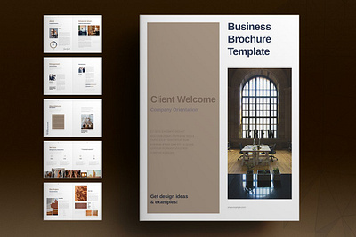 Business Brochure Template branding brochure brochure design business catalogue clean download download mockup elegant indesign lookbook magazine modern portfolio template template design