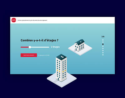 Real estate price estimator configuration configurator estimate value estimateur de prix form form field immobilier price estimator real estate tool