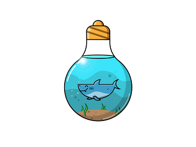 Aquarium illustration vector